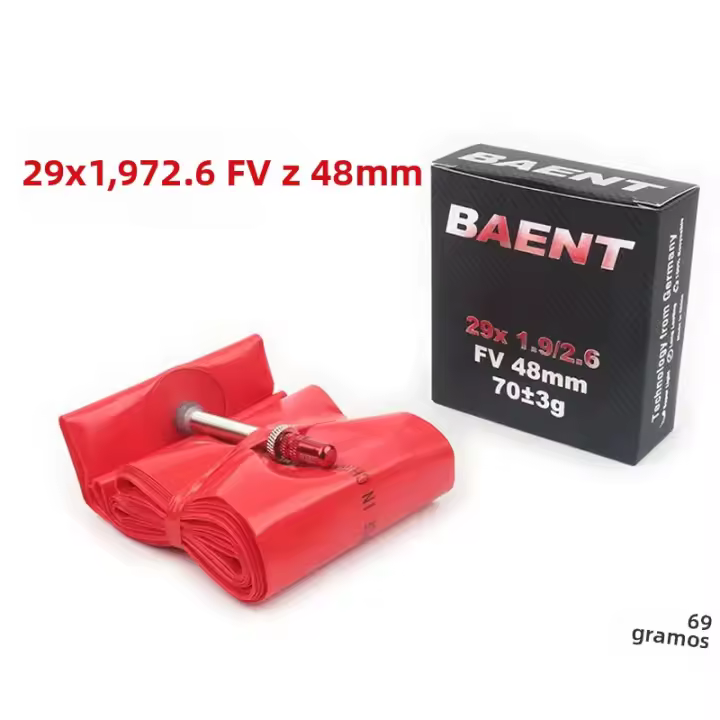 Tubo Interno De Bicicleta Baent TPU Ultraligero Para Rueda De Montaña 29 Pulgadas 27.5 26 Pulgadas 48mm Válvula Francesa 1.26-1.75 1.9-2.7 Piezas - 1