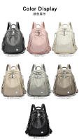 Mochila de cuero para Mujer, Bolso de un solo hombro, Bolso Escolar, Bolso de viaje de gran capacidad, Bolso casual de moda versátil - details 25