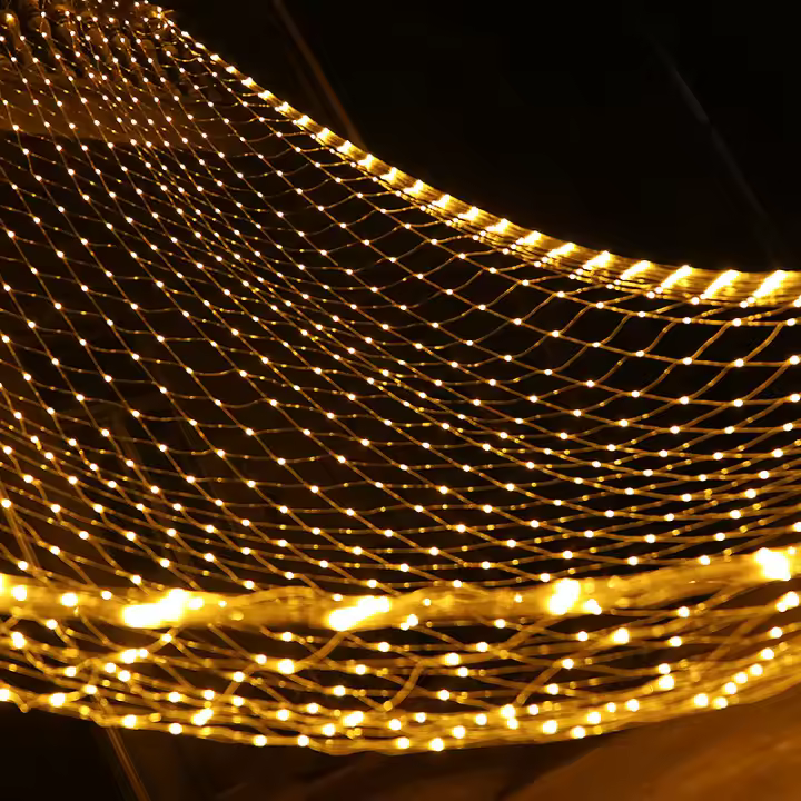 Luces De Navidad LED De 1.5x1.5M 2x3M Con Enredaderas De 2.5-3M Luces De Fairy Para Jardín Decoración De Fiesta Y Boda De Tira De Luz EU Plug - 1