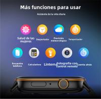 Reloj Inteligente GPS Para Android Y iOS 2.01 Pulgadas Pantalla TFT Correa De Silicona Impermeable Con Compass Y Monitor De Salud Fitness Tracker Llamadas Bluetooth - details 18