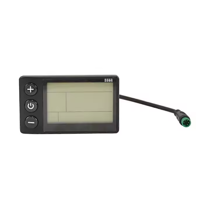S866 Bicicleta Eléctrica Pantalla LCD E-Bike Scooter Eléctrico - 1