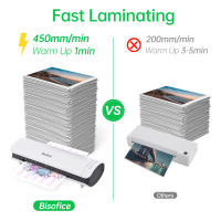 Máquina De Laminado De Escritorio Bisofice SL988 Tamaño A4 6IN1 Multifuncional Calentado Y Frío Para Bolsas De Laminado A4/A5/A6 - details 8