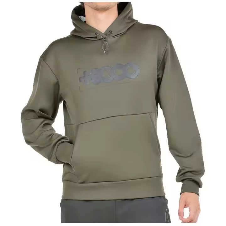 Sudadera +8000 modelo Albani M Jungla en color Verde - 1
