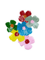 Parche De Diseño Floral Con Lentejuelas Multicolor Para Moda Parche Brillante De Hierro Aplicación Para Ropa Accesorios DIY Para Mujeres Y Niñas Material Poliéster - details 3