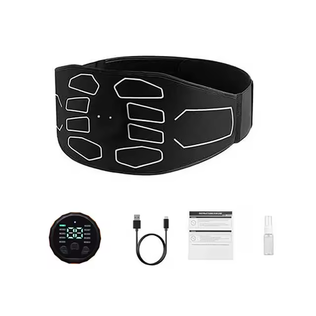 Cinturón De Tonificación Abdominal EMS Estimulación Muscular Eléctrica Portátil Masaje De Fitness Moldeador De Cintura Para Adelgazamiento Y Modelado - 1