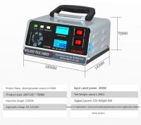 Cargador De Batería Para Coche SUV Camión Barco Motocicleta 12V/24V Gran Potencia 400W 260W Inteligente Pulso De Reparación - details 3