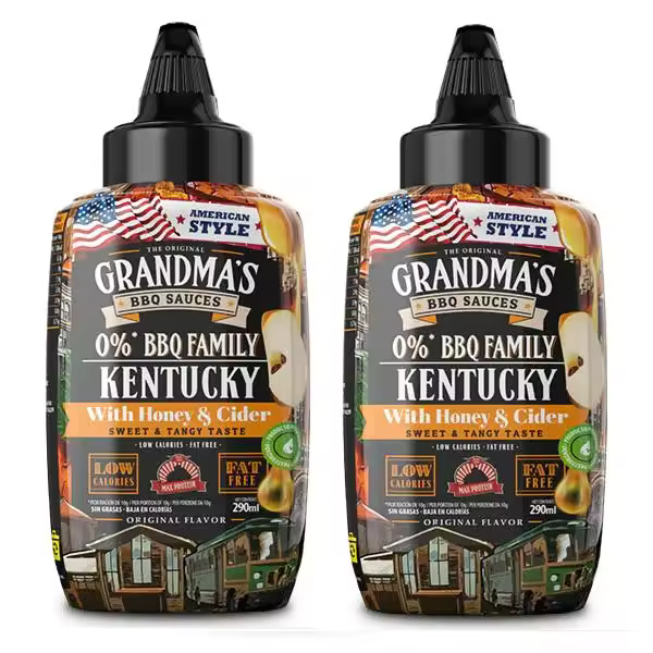 2uds. GRANDMAS BBQ KENTUCKY Max Protein - 1