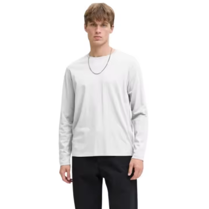 Camiseta Jack & Jones de Manga Larga para Hombre - Algodón Orgánico y Corte Regular - 1