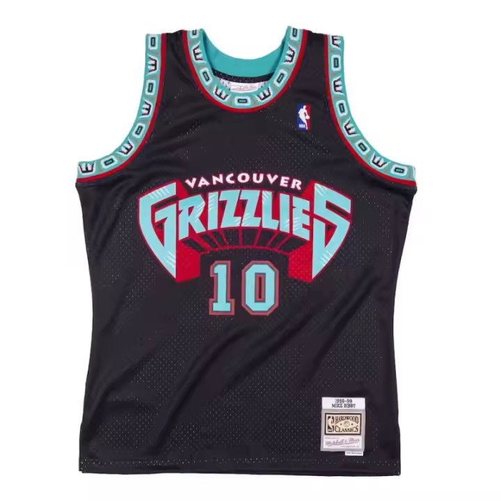 Camiseta Mike Bibby Vacouver Grizzlies NBA Reload Swingman de Mitchell and Ness. - 1