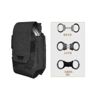 Bolsa De Malla 1000d Para Amarrejos De Manos Portador De Cadena Estándar Para Cinturón De Servicio Y Chaleco Verde Café Negro - details 5