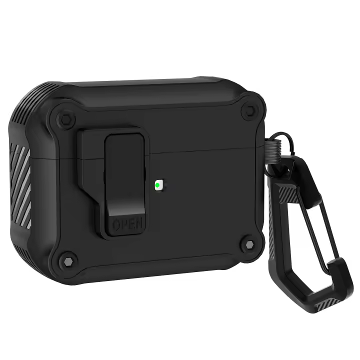 Funda Protectora Para AirPods 4 pro 1 2 3 Con Patrón Personalizado Cubierta Frosted Para Auriculares Inalámbricos Silicona - 1
