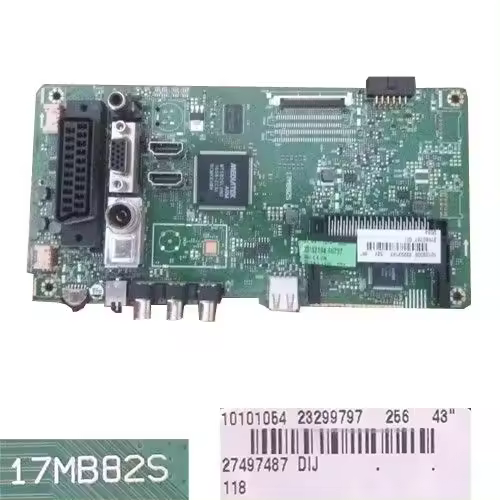 Placa Main Vestel 17MB82S, 23299797 27497487 Telefunken TE43282N25CXK - 1