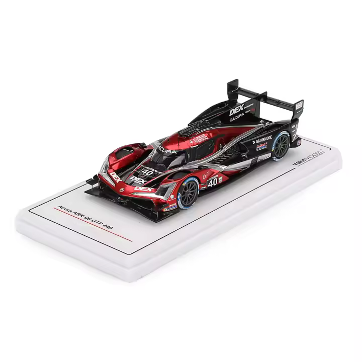 TSM MODELO 1/43 ACURA ARX-06 GTP #40 WAYNE RACING CON ANDRETTI GANADOR IMSA 12H SEBRING 2024 - TSM430820 - 1