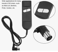 Sillón de relajación eléctrico con control remoto de 2 botones, sillón reclinable con control remoto manual para sillón eléctrico, mesa de masaje - details 3