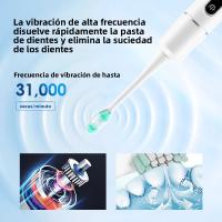 Cepillo De Dientes Eléctrico Con 6 Modos De Limpieza Profunda Eliminación De Calcafores Blanqueamiento De Dientes Limpiador De Placa Eliminador De Manchas De Café Y Tartar Para Cuidado Oral - details 1