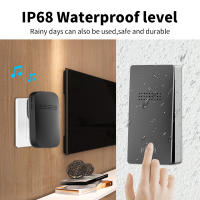Timbre De Puerta Inalámbrico Exterior Impermeable Sin Batería Requiere Energía Auto-Desarrollada Juego De Timbres Para Hogar - details 8