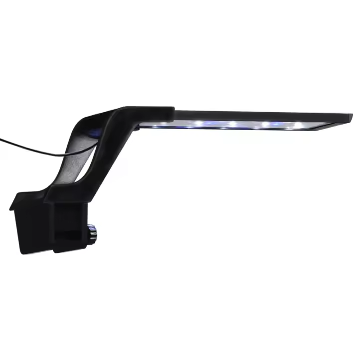 vidaXL Luz LED para acuario con abrazadera azul y blanco en dimensiones 25-45 cm/90-105 cm/55-70 cm y más - 1