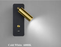 Lámpara De Pared LED Para Interiores 7W Con Carga USB Luz De Pared Moderna Nórdica Para Dormitorio Y Sala De Estar Interruptor Incluido - details 15