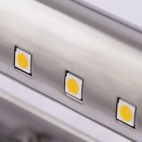 Espejo LED Con Luces De Acero Inoxidable Moderno Y Sencillo Para Baño Y Dormitorio Luz Anti Niebla Instalación Auto Contenida - details 7