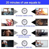 Estimulador Muscular EMS Inteligente Inalámbrico Para Entrenamiento ABdominal Y BRAZO Parches De Ejercicio Recargables Por USB Instrumento De Forma Corporal Portátil Para El Hogar - details 3