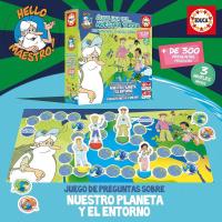 Érase una vez nuestra tierra Educa juego de mesa educativo para familia con 300 preguntas sobre nuestro planeta y el entorno - details 2