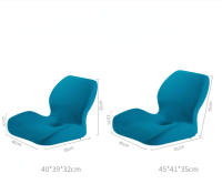 Cojín De Esponja De Memoria Ortopédico Para Silla De Oficina Soporte Lumbar Coccix Cojín Para Coche Almohada Estudiantil - details 9