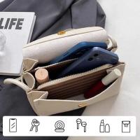Nueva Bolso De Hombro PU Con Colgante De Elefante Moda Sólida Popular Bandolera Para Mujer Tamaño 20*11*10cm Colores Rosa Negro Beige Caqui - details 2