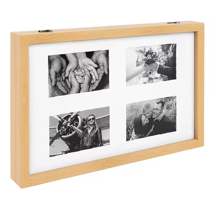 Tapa Contador Luz, Rectangular, Diseño 4 Fotos, Material Plástico, Medidas 48 x 7 x 32 cm, Abatible - 1