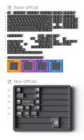 Domikey Productividad Keycap PBT Doubleshots Perilla Cherry Con Impresión En Lienzo Para Teclado Mecánico - details 2