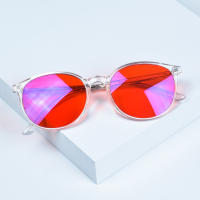 Gafas Rojas Para Mejorar El Sueño Gafas Bloqueadoras De Luz Azul Para Mujer Lentes Naranja Material Polímero Acero Inoxidable - details 18