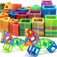 Bloques De Construcción Magnéticos STEM Grandes 30/100pcs Juguetes Educativos Para Aprendizaje DIY Regalo De Cumpleaños Navidad Y Año Nuevo Para Niños De 4-6 Años - details 0