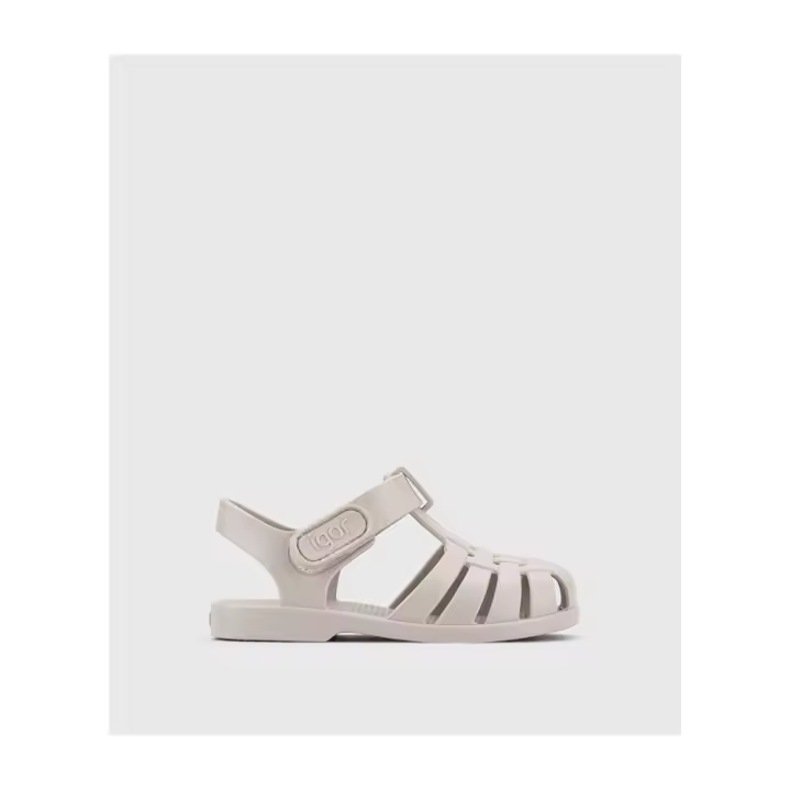 IGOR S10288-100 Cangrejeras y chanclas niña 31596 XLV SANDALIA GUA CLASICA VELCRO ARENA - 1