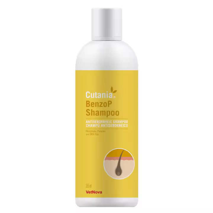 Cutania BenzoP Shampoo  Champú Dermatológico con Peróxido de Benzoilo con Efecto Limpiador Folicular - 1