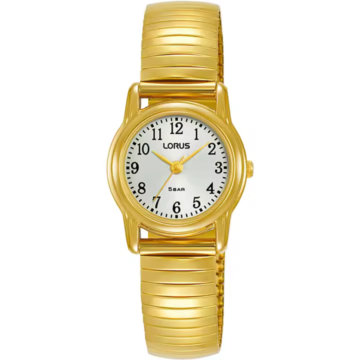 Reloj de pulsera LORUS Lady - RRX34HX9 correa color: Oro amarillo Dial Gris plata Mujer - 1