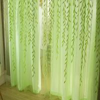 Bocas De Arce Lindas Para Ventanas Estilo Pastoral Decorativas Para Dormitorio Y Sala De Estar Cortinas De Poliéster 100% - details 16