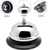 Timbre de Recepción Timbre de Mesa Campana Clasico de Acero para Llamadas Bell para Hotel, Bar, Restaurantes(3Pack) - details 1