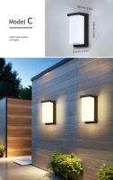 Lámpara De Pared LED Con Sensor De Movimiento AC85-265V ABS Impermeable Luz De Interior Y Exterior Para Iluminación De Pasillos En El Hogar - details 10