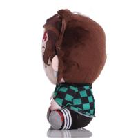 Muñeco De Peluche Demon Slayer 20cm Anime Figura De Cartoon Kimetsu Tanjirou Nezuko Regalos Para Cumpleaños Decoración Para Niños - details 20