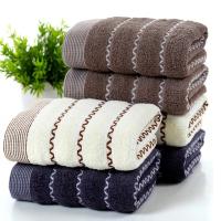 Toalla Universal De Algodón Gruesa Y Altamente Absorbente Para Adultos Y Niños Color Sólido Amigable Con La Piel Para Baño - details 2