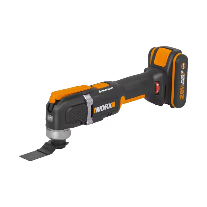 Worx Multiherramienta Sonicrafter® 20V con sistema de anclaje de accesorios universal - 1