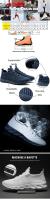 Zapatos Deportivos Casuales Para Hombre Zapatillas Ligeros Blancas Y Negras Transpirables De Malla Para Correr Y Tenis Al Aire Libre - details 0