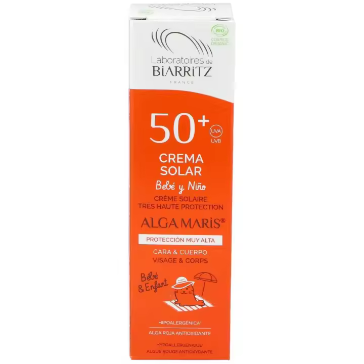 Alga Maris Laboratoires Biarritz Crema Solar Niños Spf50+ 100Ml - 1