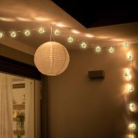 Luces De Cadena De Espejo LED Mosaico Lámpara Decorativa Para Fiesta Y Barra Luz Colorida Instalación Por Montaje - details 4