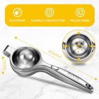 Exprimidor de Limon, exprimidor de Limon, exprimidor de citrics de alta resistencia, exprimidor de Lima de metal, exprimidor de mano solido, exprimidor de naranja duradero, exprimidor manual, Limón - details 2