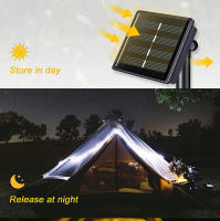 Luz Solar LED Exterior 32m Cadena De Luces De Navidad Impermeable Para Jardín Camping Fiesta Garland De Hadas Moderno - details 1