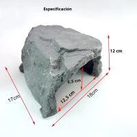 Nueva Decoración De Acuario Resina Ornamento De Pecera Artificial Accesorios Para Terrario De Reptiles Y Tortugas - details 10