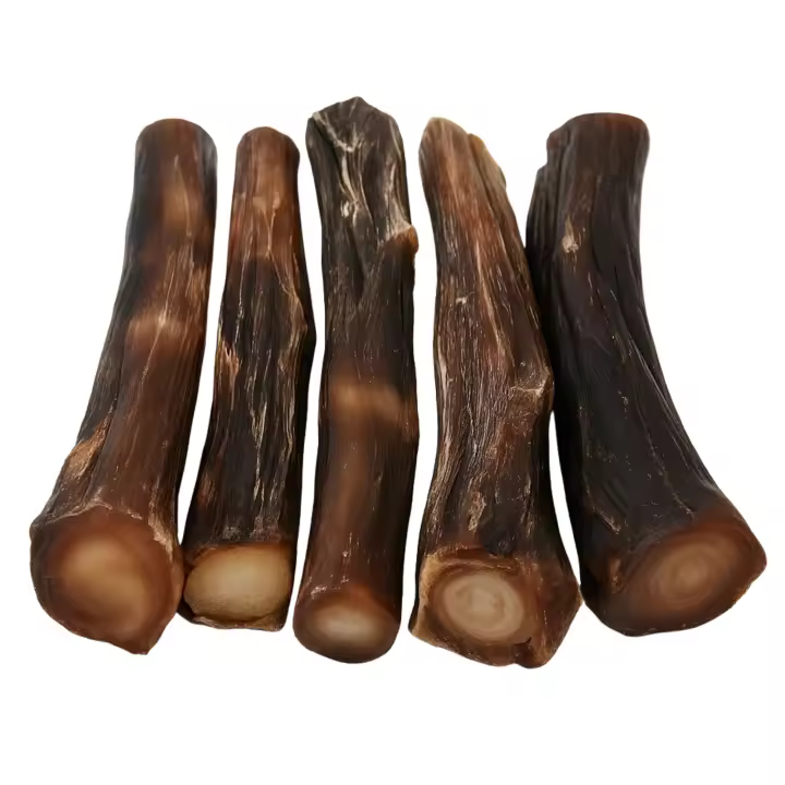 Snacks Naturales para Perros - 20 Huesos de Rabo de Buey, Alta Proteína, sin Aditivos, Ideal para Masticar - 1