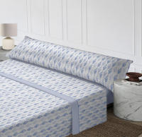 Juego de Sábanas Verano 3 Piezas - Microfibra Ultra Suave con Rayas Blancas | Tallas 90/105/135/150/180 cm | Diseño Moderno Gris Perla | Anti-Arrugas y Transpirable - details 1