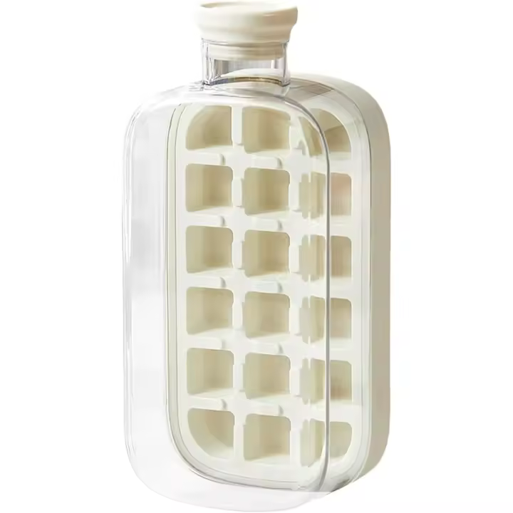 Ice Bottle Cup, 800ml Multifunctional Ice Maker Molds, 2-in-1 Iced Beverage Making Tools, Cocktail Wine Maker, Kitchen Accessories, Ideal for Summer Parties and Refreshing Drinks - 1