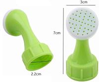 Paquete de 6 rociadores para botellas, pequeños recipientes de riego de plástico para plantas, aptos para botellas, riego de semillas y plántulas de jardín. - details 1